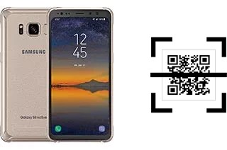 Wie lese ich QR-Codes auf einem Samsung Galaxy S8 Active?