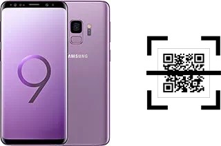 Wie lese ich QR-Codes auf einem Samsung Galaxy S9?