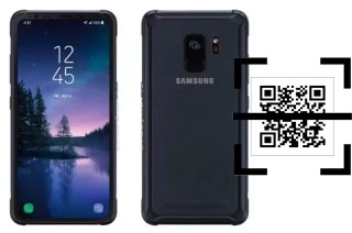 Wie lese ich QR-Codes auf einem Samsung Galaxy S9 Active?