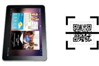 Wie lese ich QR-Codes auf einem Samsung P7500 Galaxy Tab 10.1 3G?