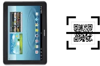 Wie lese ich QR-Codes auf einem Samsung Galaxy Tab 2 10.1 CDMA?