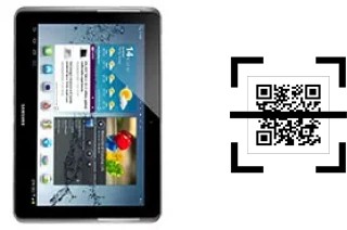 Wie lese ich QR-Codes auf einem Samsung Galaxy Tab 2 10.1 P5110?