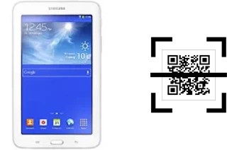 Wie lese ich QR-Codes auf einem Samsung Galaxy Tab 3 lite?