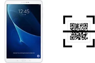 Wie lese ich QR-Codes auf einem Samsung Galaxy Tab A 10.1 (2016)?