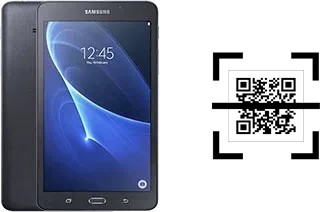 Wie lese ich QR-Codes auf einem Samsung Galaxy Tab A 7.0 (2016)?