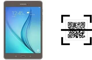 Wie lese ich QR-Codes auf einem Samsung Galaxy Tab A 8.0?