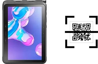 Wie lese ich QR-Codes auf einem Samsung Galaxy Tab Active Pro?