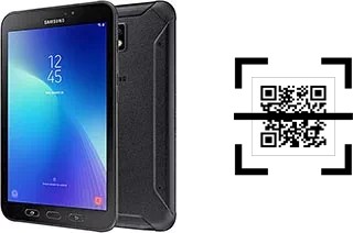 Wie lese ich QR-Codes auf einem Samsung Galaxy Tab Active 2?