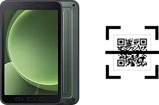 Wie lese ich QR-Codes auf einem Samsung Galaxy Tab Active5?