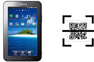 Wie lese ich QR-Codes auf einem Samsung P1000 Galaxy Tab?