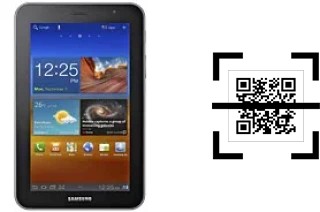 Wie lese ich QR-Codes auf einem Samsung P6200 Galaxy Tab 7.0 Plus?