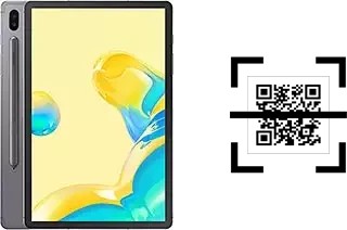 Wie lese ich QR-Codes auf einem Samsung Galaxy Tab S6 5G?