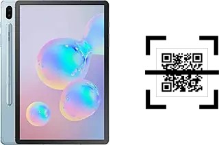 Wie lese ich QR-Codes auf einem Samsung Galaxy Tab S6?