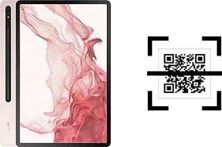 Wie lese ich QR-Codes auf einem Samsung Galaxy Tab S8+?