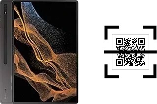 Wie lese ich QR-Codes auf einem Samsung Galaxy Tab S8 Ultra?