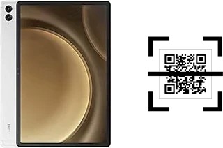 Wie lese ich QR-Codes auf einem Samsung Galaxy Tab S9 FE+?