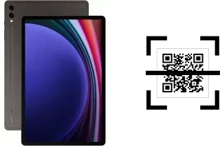 Wie lese ich QR-Codes auf einem Samsung Galaxy Tab S9+?