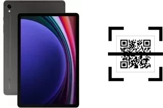 Wie lese ich QR-Codes auf einem Samsung Galaxy Tab S9?