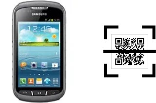 Wie lese ich QR-Codes auf einem Samsung S7710 Galaxy Xcover 2?