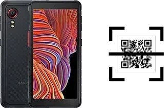 Wie lese ich QR-Codes auf einem Samsung Galaxy Xcover 5?