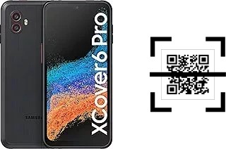 Wie lese ich QR-Codes auf einem Samsung Galaxy Xcover6 Pro?