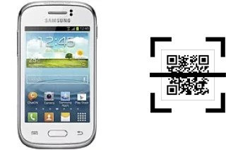 Wie lese ich QR-Codes auf einem Samsung Galaxy Young S6310?