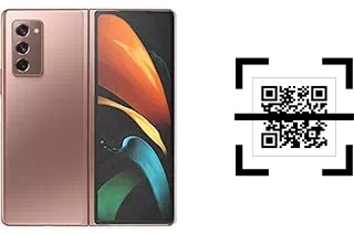 Wie lese ich QR-Codes auf einem Samsung Galaxy Z Fold2 5G?