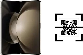 Wie lese ich QR-Codes auf einem Samsung Galaxy Z Fold5?