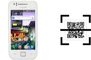 Wie lese ich QR-Codes auf einem Samsung M130K Galaxy K?