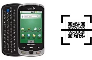 Wie lese ich QR-Codes auf einem Samsung M900 Moment?