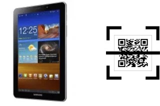 Wie lese ich QR-Codes auf einem Samsung P6800 Galaxy Tab 7.7?