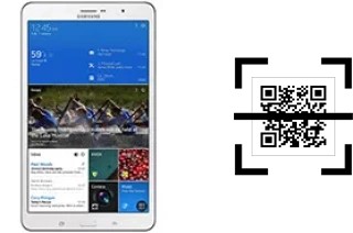 Wie lese ich QR-Codes auf einem Samsung Galaxy Tab Pro 8.4 3G/LTE?