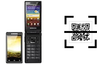 Wie lese ich QR-Codes auf einem Samsung W999?