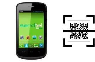 Wie lese ich QR-Codes auf einem Sendtel S7054?