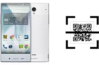 Wie lese ich QR-Codes auf einem Sharp Aquos Crystal?