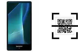 Wie lese ich QR-Codes auf einem Sharp Aquos Mini SH-M03?