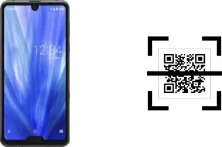 Wie lese ich QR-Codes auf einem Sharp Aquos R3?