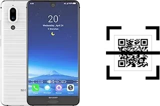 Wie lese ich QR-Codes auf einem Sharp Aquos S2?