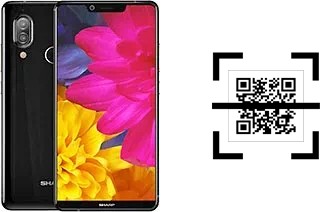 Wie lese ich QR-Codes auf einem Sharp Aquos S3 High?