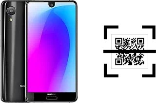 Wie lese ich QR-Codes auf einem Sharp Aquos S3 mini?