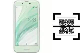 Wie lese ich QR-Codes auf einem Sharp Aquos Sense Basic?