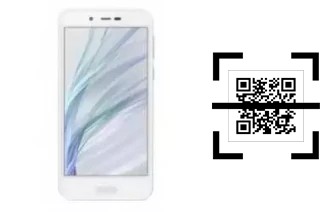 Wie lese ich QR-Codes auf einem Sharp Aquos Sense Lite?