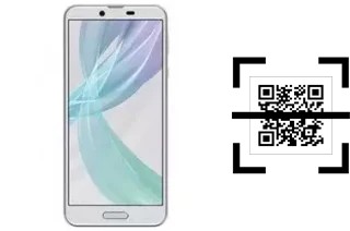 Wie lese ich QR-Codes auf einem Sharp Aquos Sense Plus?