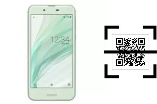 Wie lese ich QR-Codes auf einem Sharp Aquos Sense?