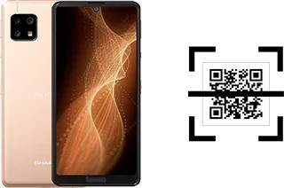 Wie lese ich QR-Codes auf einem Sharp Aquos sense5G?