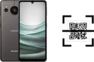 Wie lese ich QR-Codes auf einem Sharp Aquos sense7?