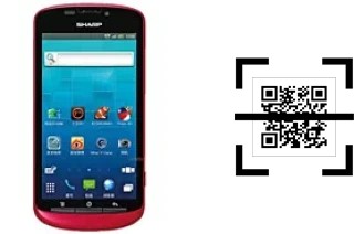 Wie lese ich QR-Codes auf einem Sharp Aquos SH8298U?