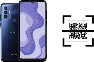 Wie lese ich QR-Codes auf einem Sharp Aquos V6 Plus?