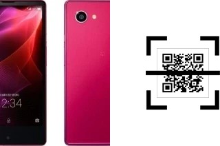 Wie lese ich QR-Codes auf einem Sharp Aquos Xx2 Mini?