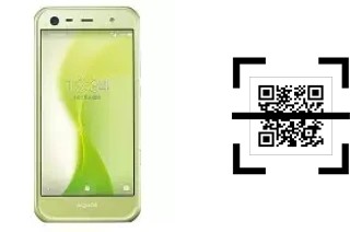 Wie lese ich QR-Codes auf einem Sharp Aquos Xx3 mini?